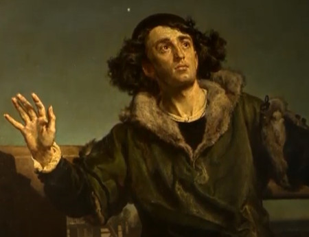Obraz Jana Matejki "Astronom Kopernik, czyli rozmowa z Bogiem"